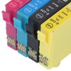 4Pcs Ink Cartridges Compatible Refill Replacement 4 Colors BK C