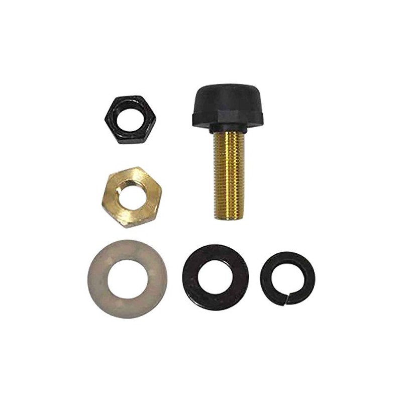 Miller 039801 Jack Plug Female Receptacle with Black Insulating Cover