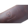 GERMANUS Colonia Leather Pencil Case (Dark Brown)