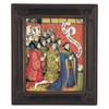 Museum Collection Gothic Ornate Picture Frame - 11x14, Black Gold