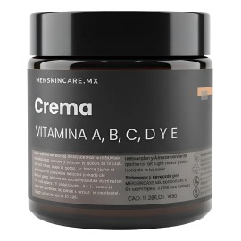 Crema Facial Multivitamínica Masculina Menskincare.mx 100g Almendras