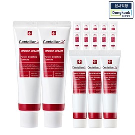 Headquarters Centellian 24 Madeca Cream Power Booth Ting Form 50ml 2 + 15ml 3 + 1ml 10 / 본사직영 센텔리안24 마데카크림 파워부스팅포뮬러 50ml 2개 + 15ml 3개 + 1ml 10매