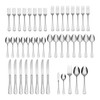 Oneida Satin Sand Dune Flatware, 45 Piece, Multi