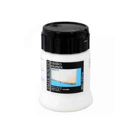 Daler-Rowney Acrylic Gesso, Plastic Pot, 8.45oz - 250 ml, White Gesso Primer