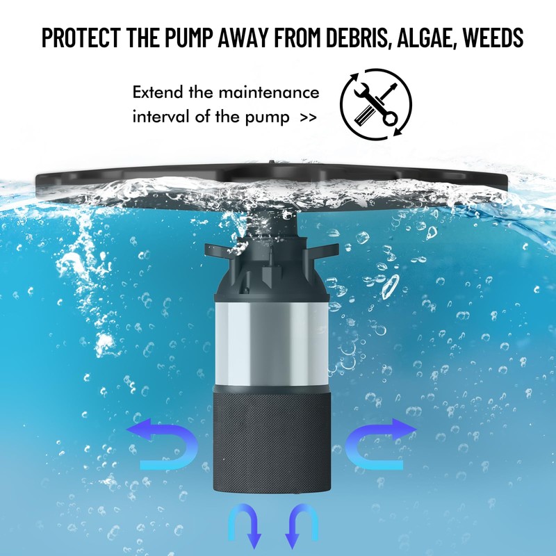 HQUA FS1025 Filter Sock, Fit for FS01 and FS02 Fountain