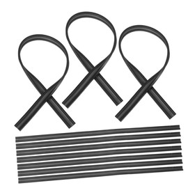 iplusmile 10pcs Wiper Refill Rubber Strip for Windshield Easy Install Windshield Wiper Insert Compatible Car Models Rain and Resistant Design