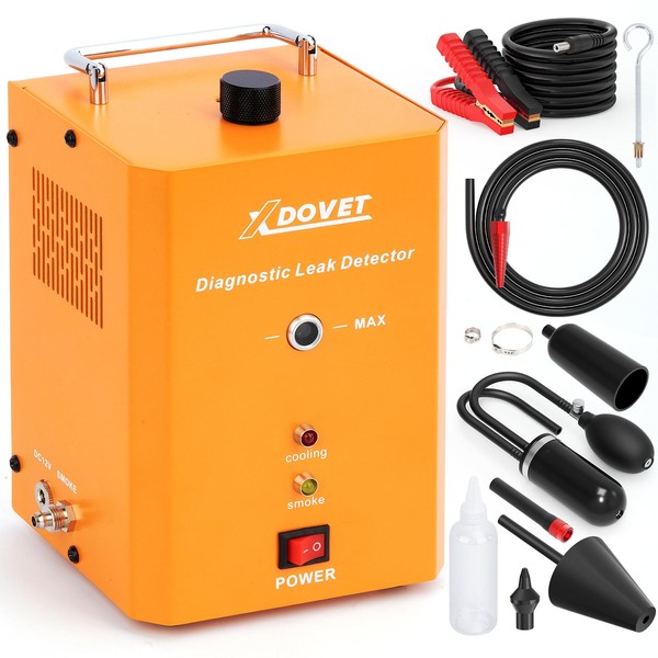 Smoke Machine Automotive with Built-in Air Pump, XDOVET KSD201 Professional