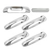 Anxingo 4 Pcs Car Door Handles and 1 Pcs Rear