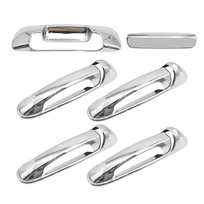 Anxingo 4 Pcs Car Door Handles and 1 Pcs Rear