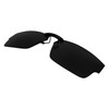 Polarized CLIP-ON Sunglasses for Oakley Airdrop 57 OX8046 (Black, 57