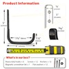 SunVFaFa Garage Hooks 4 Inch, 6 Pack Heavy Duty Wall