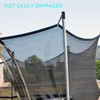 Yardwe 6pcs Trampoline Pole Covers Plastic Replacement Caps for Trampoline