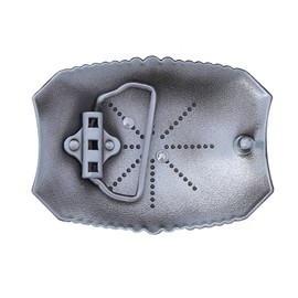 Vintage Turquoise Belt Buckle Men Western Cowboy Cowgirl Rodeo Belt Buckles Initial Letters P Belt Buckles for Men and Women