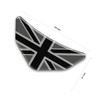 Union Jack Black & 2 Tone Grey Chevron Car -