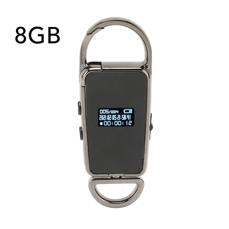 Voice Activated Recorder Multifunction Intelligent HD Noise Reduction MP3 Digital