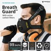 FIGHTECH Dust Mask Woodworking - Precision Fit L-Shaped Strap for