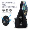 TurnWay Water-Proof Sling Backpack/Crossbody Bag/Shoulder Bag for Travel, Hiking, Cycling,