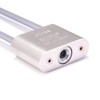 Tumecos U-Shaped Lock, Bicycle Lock, Alloy Steel, 4 Keys Included,