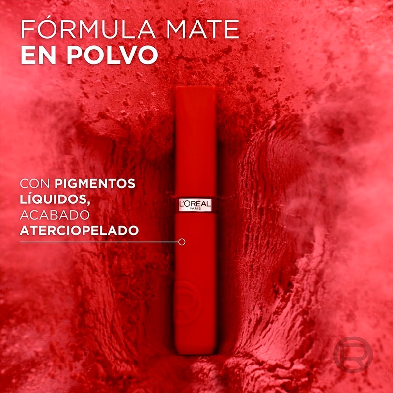L'Oréal Paris, Infallible Le Matte Resistance, Labial Líquido Mate Larga