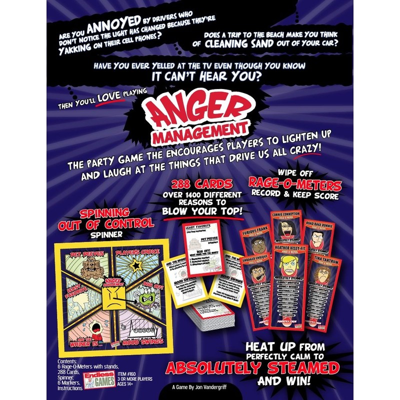 Endless Games Anger Management Party Game