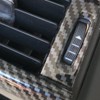 ruihe 2pc Carbon Fiber Color Centre Air Conditioning Dashboard Vent