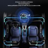 Car Air Fresheners with Solar Rotating Relieve Stress Purifie Odors