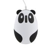 CHUYI Panda Wired Mouse Cute Animal Series Portable Corded Mice