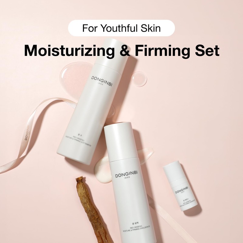 Donginbi Red Ginseng Moisturizing & Firming Skin Care Set -