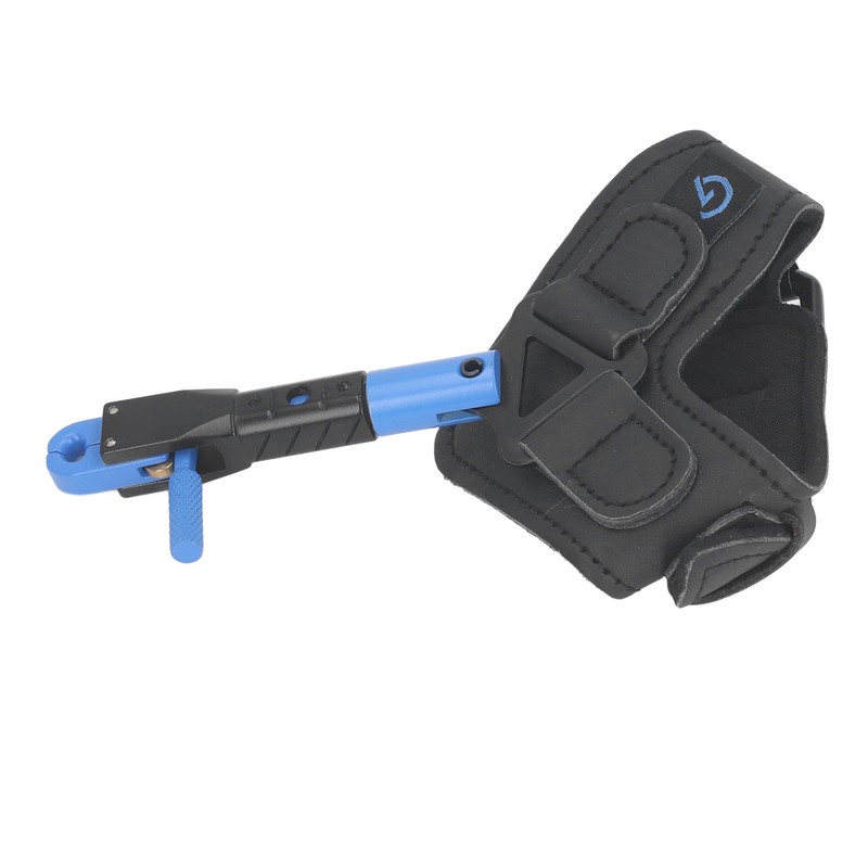 Adjustable Archery Compound Bow Release Aid with Comfortable Wrist Strap