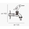 Garden Tap 1/2" Decorative Bird with Hose Connector