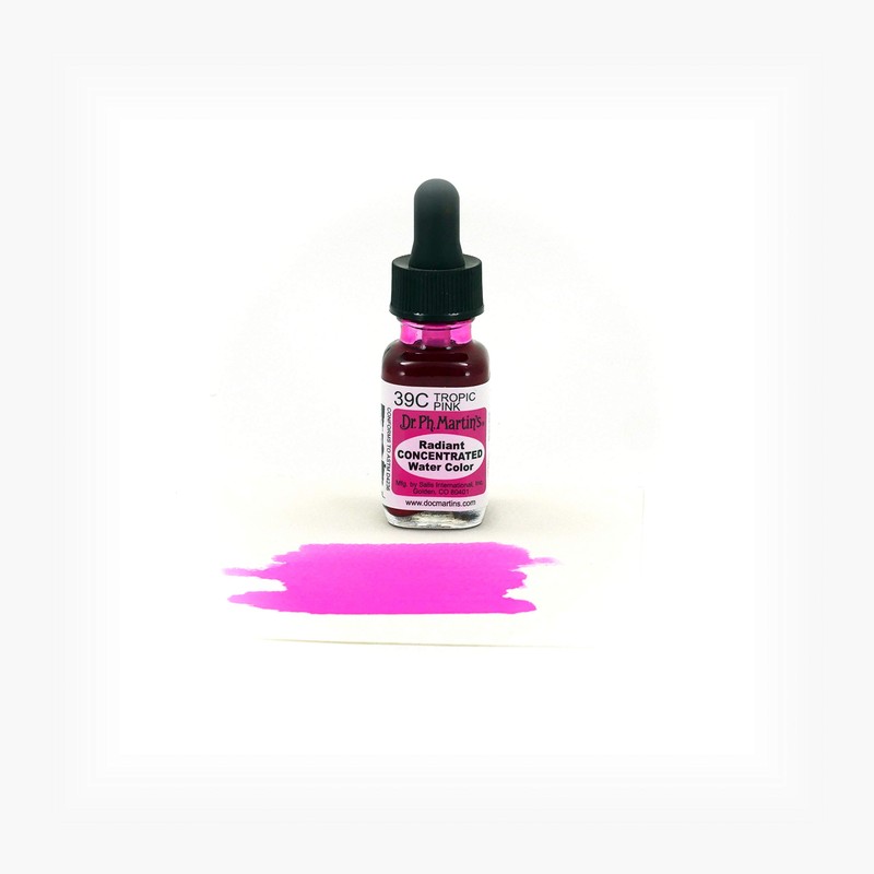 Dr. Ph. Martin's Radiant Concentrated Water Color, 0.5 oz, Tropic