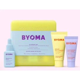 Kit Skincare Limpiador Crema Serum 3pzs Cuidado Facial Byoma                                                                                          