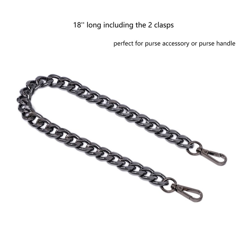Xiazw Beautiful Bag Chain Purses Shoulder Strap Chain Shoulder Strap