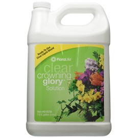 Smithers Oasis Floralife Clear Crowning Glory-1 Gallon Lawn Garden, White