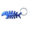 munkees 2 x Key Chain Fish Pendant Figurine Bottle Opener