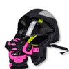 ELCYCO Mochila para casco de motocicleta, bolsa compacta de almacenamiento