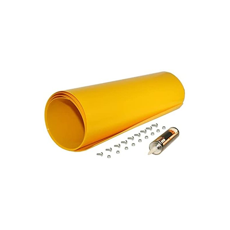 Yellow Poly Snow Plow Shield