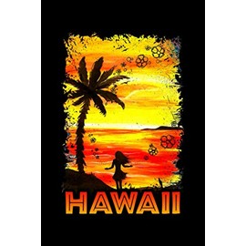 HAWAII: Hawaii Composition Notebook Wide Ruled 120 Pages (6x9) Tropical Stylish Journal For Male & Female Who Love Ocean
