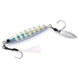 Jackson Metal Effect Blade Jig, 1.4 oz (40 g), PGS Platinum Gal Silver