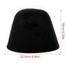 Baluue Wool Felt Sauna Hat, Russian Bath Cap for Women,