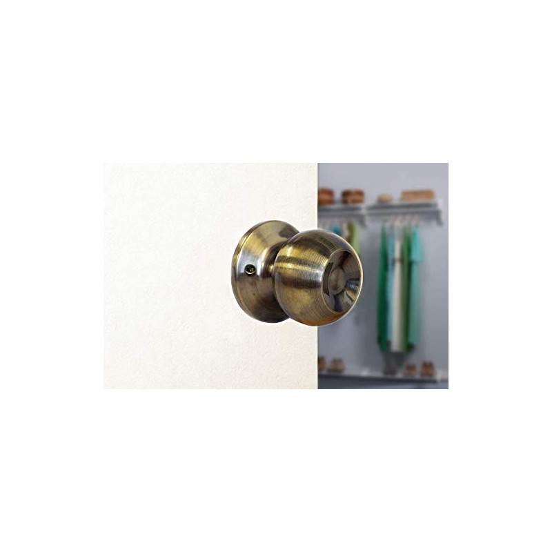 CONSTRUCTOR Wholesale Chronos Decorative Dummy Door Knob Handle Antique Bronze