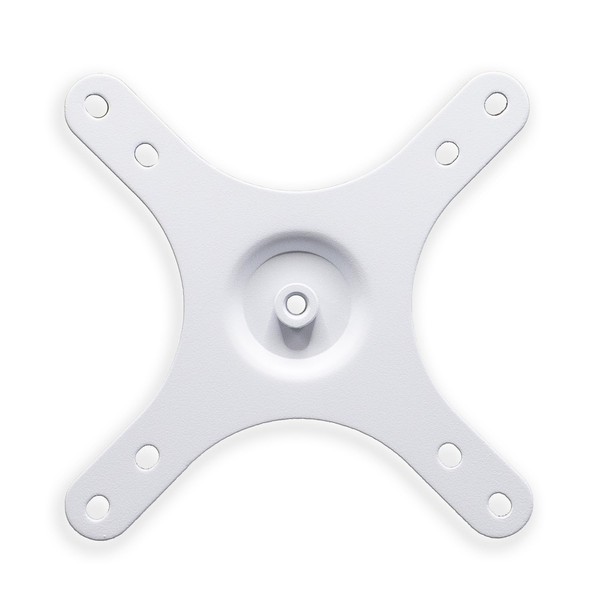 Kado Portable Monitor Mounting Adapter Bracket Plate White, 1/4" Screw