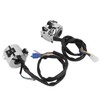 Motorcycle Handlebar Switch, Pair Switch Control Button for 1 Inch