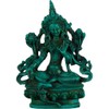 New Age Source Resin Statues Antique Tara Turquoise 4 Inches