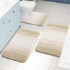 OLANLY Luxury Microfiber Toilet Mat U-Shaped, Extra Soft and Absorbent