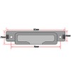 Lockmaster Mila Master uPVC Door Roller Keep Strike Plate PLK99