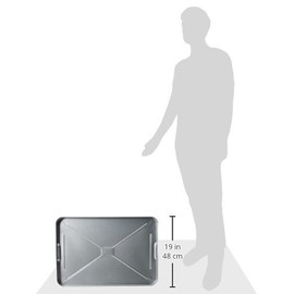 Lubrimatic LubriMatic 75-755 Formed Grip Galvanized Metal Drip Pan