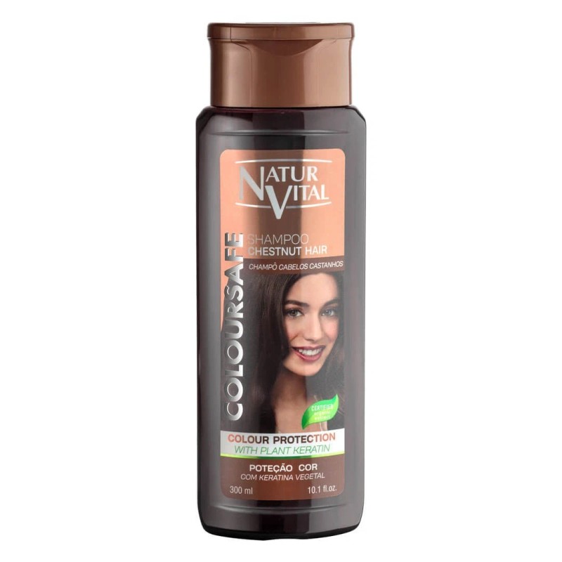 Natur Vital Hair Dye Set Chesnut + Shampoo & Mask