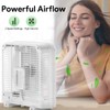 shinic 10" Tabletop Box Fan for Bedroom, 2 Speeds, Quiet