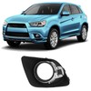 Car Fog Light Chrome Trim Stylish Look Fog Lamp Cover
